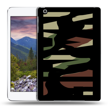 Силиконовый чехол на Ipad Mini 3 с принтом NAME