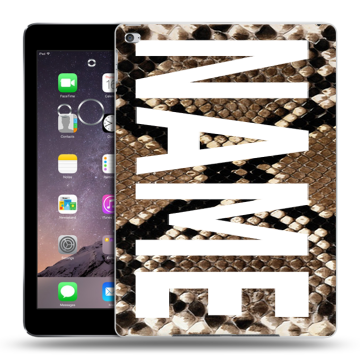 Силиконовый чехол на Ipad Air 2 с принтом NAME
