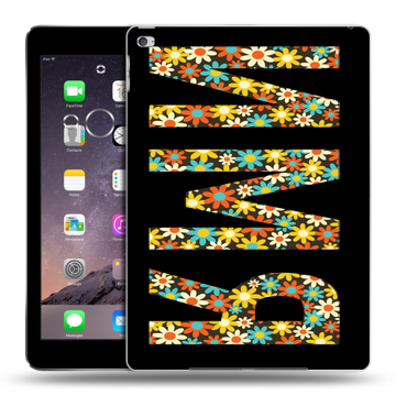 Силиконовый чехол на Ipad Air 2 с принтом ИМЯ