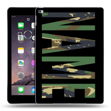 Силиконовый чехол на Ipad Air 2 с принтом NAME