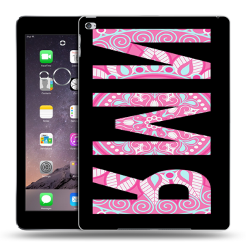 Силиконовый чехол на Ipad Air 2 с принтом ИМЯ