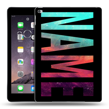 Силиконовый чехол на Ipad Air 2 с принтом NAME