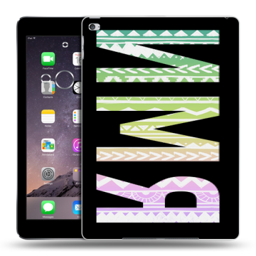 Силиконовый чехол на Ipad Air 2 с принтом ИМЯ