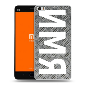 Силиконовый чехол на Xiaomi MI5 с принтом ИМЯ