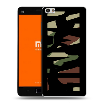 Силиконовый чехол на Xiaomi MI5 с принтом NAME
