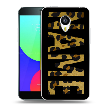 Пластиковый чехол на Meizu MX4 Pro с принтом NAME
