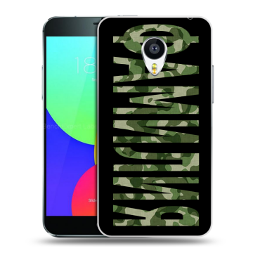 Пластиковый чехол на Meizu MX4 Pro с принтом ФАМИЛИЯ