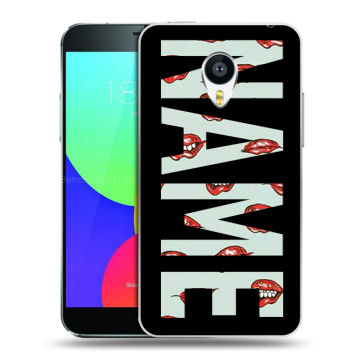 Пластиковый чехол на Meizu MX4 Pro с принтом NAME