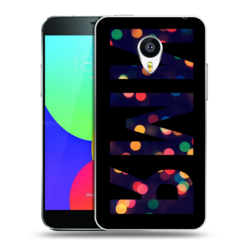 Пластиковый чехол на Meizu MX4 Pro с принтом ИМЯ