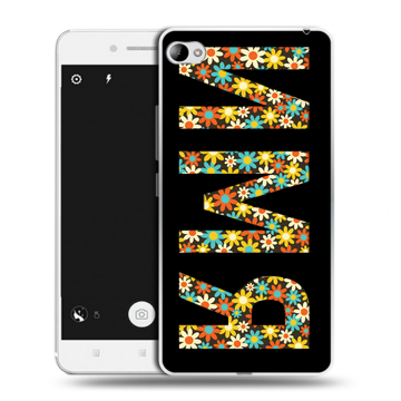 Силиконовый чехол на Lenovo S90 с принтом ИМЯ