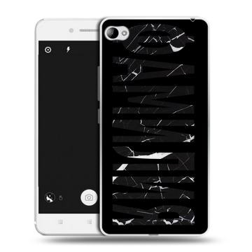 Силиконовый чехол на Lenovo S90 с принтом ФАМИЛИЯ
