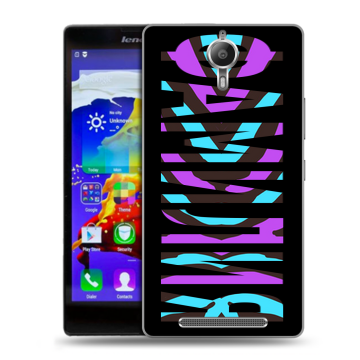 Пластиковый чехол на Lenovo P90 с принтом ФАМИЛИЯ