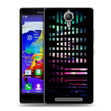 Пластиковый чехол на Lenovo P90 с принтом ФАМИЛИЯ