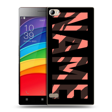 Пластиковый чехол на Lenovo Vibe X2 Pro с принтом NAME