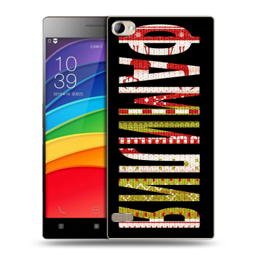 Пластиковый чехол на Lenovo Vibe X2 Pro с принтом ФАМИЛИЯ