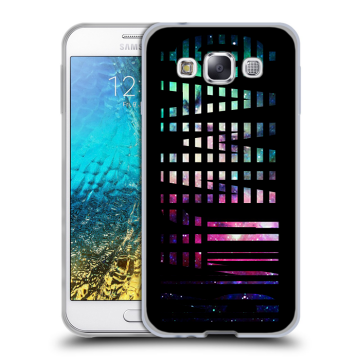 Силиконовый чехол на Samsung Galaxy E5 с принтом ФАМИЛИЯ