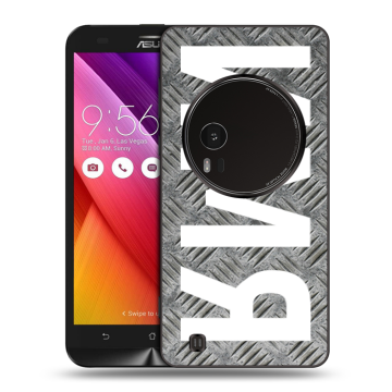 Силиконовый чехол на Asus Zenfone Zoom с принтом ИМЯ