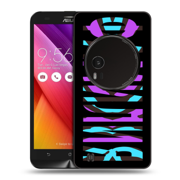 Силиконовый чехол на Asus Zenfone Zoom с принтом ФАМИЛИЯ