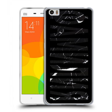 Силиконовый чехол на Xiaomi Mi Note с принтом ФАМИЛИЯ