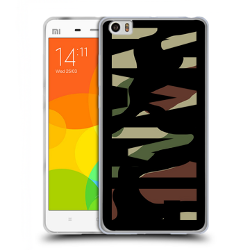 Силиконовый чехол на Xiaomi Mi Note с принтом NAME