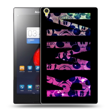 Силиконовый чехол на Lenovo Tab S8 с принтом ИМЯ