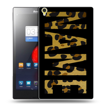 Силиконовый чехол на Lenovo Tab S8 с принтом NAME