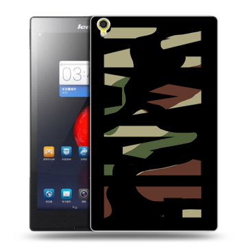 Силиконовый чехол на Lenovo Tab S8 с принтом NAME
