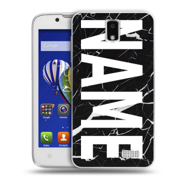 Пластиковый чехол на Lenovo A328 с принтом NAME