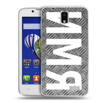 Пластиковый чехол на Lenovo A328 с принтом ИМЯ