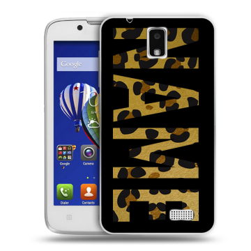 Пластиковый чехол на Lenovo A328 с принтом NAME