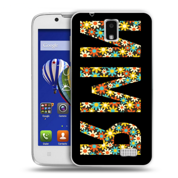 Пластиковый чехол на Lenovo A328 с принтом ИМЯ