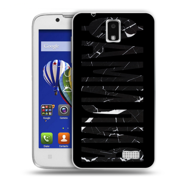 Пластиковый чехол на Lenovo A328 с принтом ФАМИЛИЯ