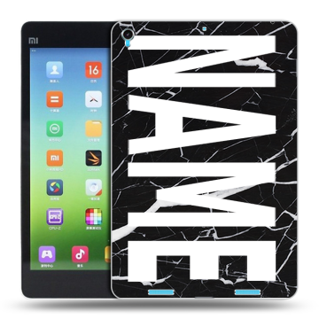 Силиконовый чехол на Xiaomi MiPad с принтом NAME
