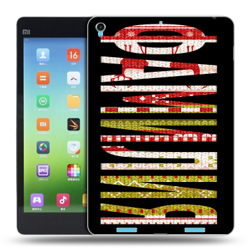 Силиконовый чехол на Xiaomi MiPad с принтом ФАМИЛИЯ