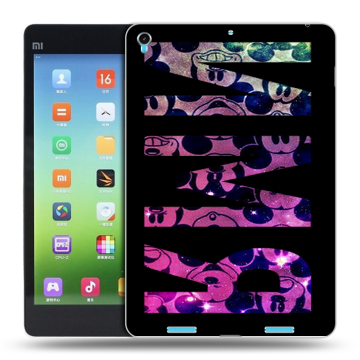 Силиконовый чехол на Xiaomi MiPad с принтом ИМЯ