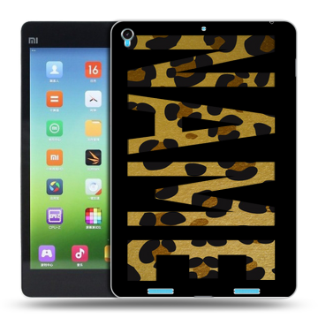 Силиконовый чехол на Xiaomi MiPad с принтом NAME