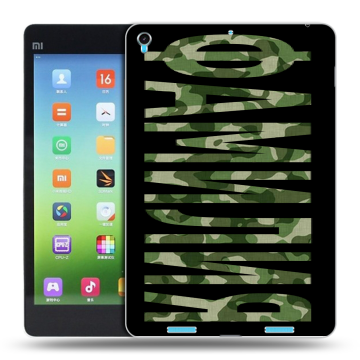 Силиконовый чехол на Xiaomi MiPad с принтом ФАМИЛИЯ