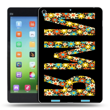 Силиконовый чехол на Xiaomi MiPad с принтом ИМЯ