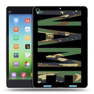 Силиконовый чехол на Xiaomi MiPad с принтом NAME
