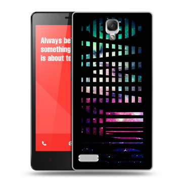 Пластиковый чехол на Xiaomi RedMi Note с принтом ФАМИЛИЯ