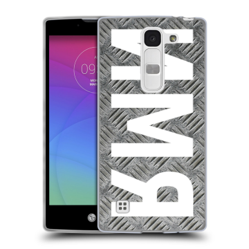 Силиконовый чехол на LG Spirit с принтом ИМЯ