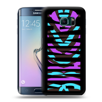 Силиконовый чехол на Samsung Galaxy S6 Edge с принтом ФАМИЛИЯ