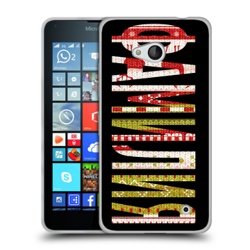 Пластиковый чехол на Microsoft Lumia 640 с принтом ФАМИЛИЯ