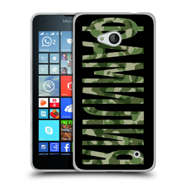 Пластиковый чехол на Microsoft Lumia 640 с принтом ФАМИЛИЯ