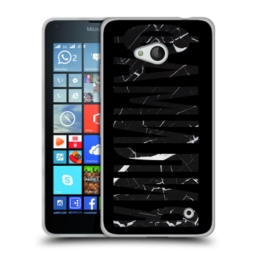 Пластиковый чехол на Microsoft Lumia 640 с принтом ФАМИЛИЯ