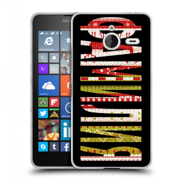Пластиковый чехол на Microsoft Lumia 640 XL с принтом ФАМИЛИЯ
