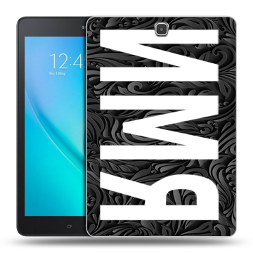 Силиконовый чехол на Samsung Galaxy Tab A 9.7 с принтом ИМЯ