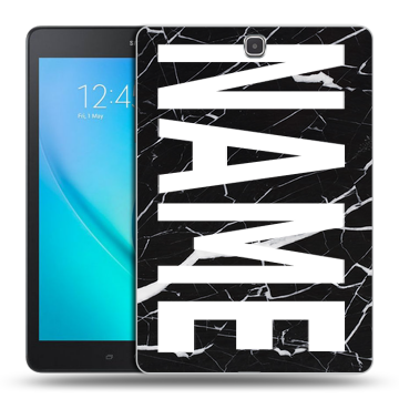 Силиконовый чехол на Samsung Galaxy Tab A 9.7 с принтом NAME