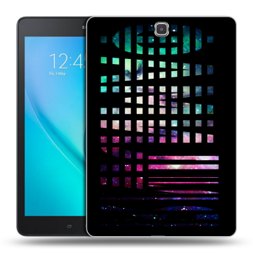 Силиконовый чехол на Samsung Galaxy Tab A 9.7 с принтом ФАМИЛИЯ