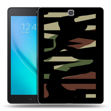 Силиконовый чехол на Samsung Galaxy Tab A 9.7 с принтом NAME